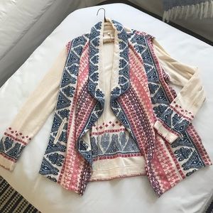 Sundance cotton sweater coat
